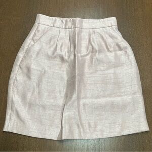 H&M Shimmering Soft Pink Pencil Skirt